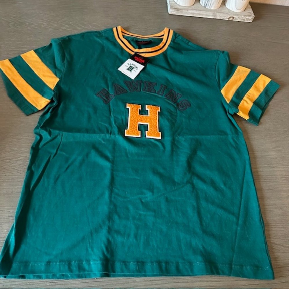 STRANGER THINGS HAWKINS HIGH SCHOOL SHIRT MENS S